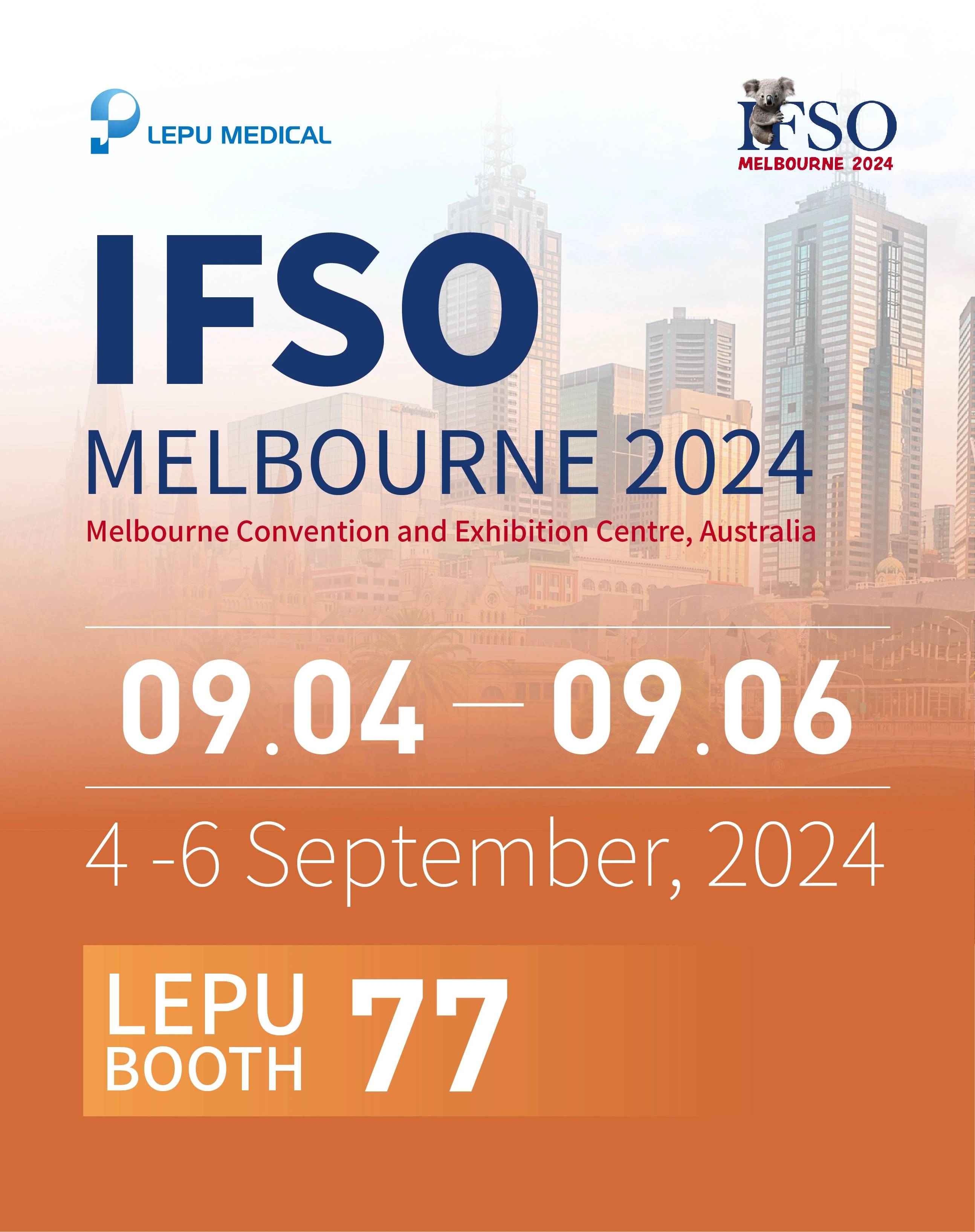 Visite a Lepu Medical no 27 ° Congresso Mundial da IFSO em Melbourne