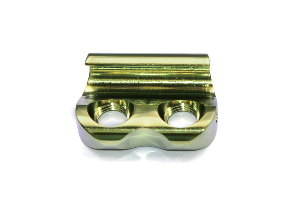 Braçadeira 04 única haste furo duplo (meio gancho)